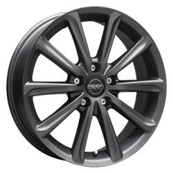 MEGA WHEELS VIRGO DARK MAT ANTHRACITE GREY 6x15 4/100 ET46 CB54.1