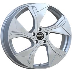 MEGA WHEELS TRITON DARK SILVER 7.5x19 5/108 ET47 CB63.3