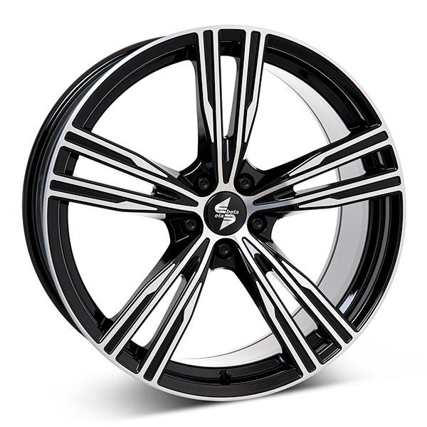 ETA BETA AMOS G.BLK/POL | 8X19 5-108 E48 C63,40 60 8x19 5/108 ET48 CB63.4