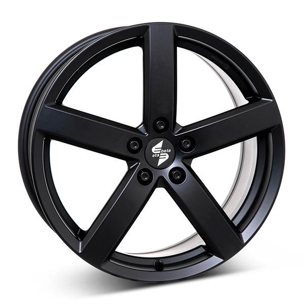 ETA BETA EROS M.BLK | 7,5X17 5-112 E37 C66,50 R12,8 7.5x17 5/112 ET37 CB66.5