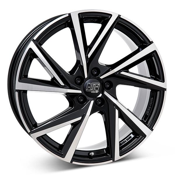 MSW 80 G.BLK/POL | 7,5X19 5-108 E47,5 C63,34 60 7.5x19 5/108 ET47.5 CB63.3