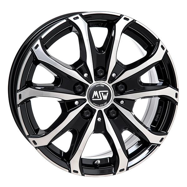 MSW 48 VAN BLK/POL | 6,5X16 6-130 E62 C84,1 R14 6.5x16 6/130 ET62 CB84.1