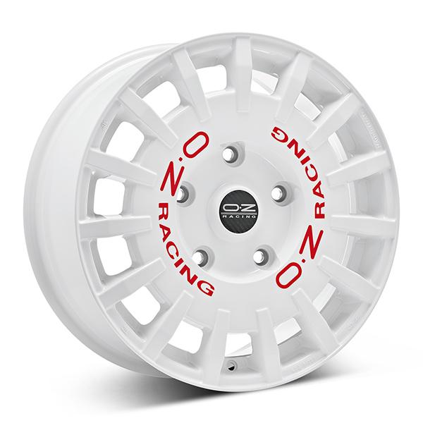 OZ RALLY RACING VAN WHITE | 8X18 5-120 E45 C65,06 R14 8x18 5/120 ET45 CB65.1