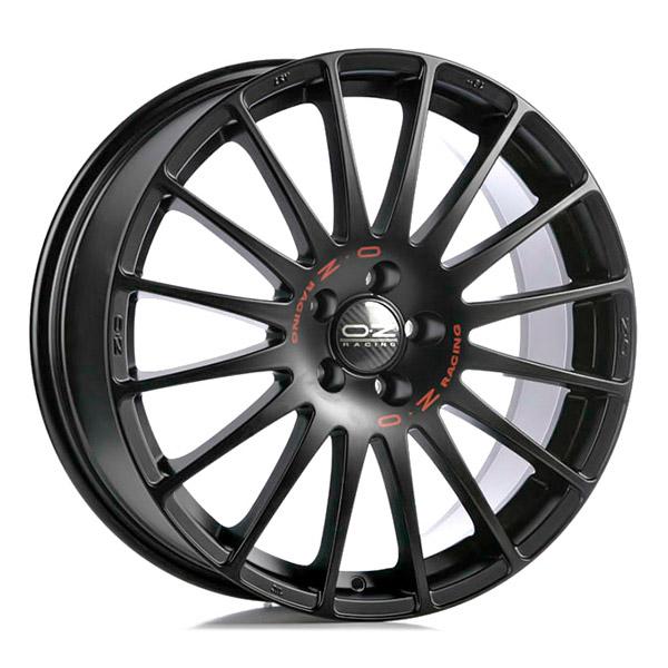 OZ SUPERTURISMO BLACK | 7X18 4-108 E20 C65,1 7x18 4/108 ET20 CB65.1
