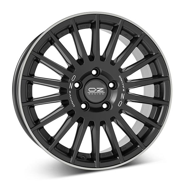 OZ RALLY DESERT M.BLK/POL LIP | 8X18 6-139,7 E41 C106,10 60 8x18 6/139.7 ET41 CB106.1