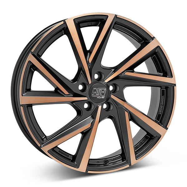 MSW 80 M.BLK/COPPER POL | 8X19 5-112 E40 C57,10 R12,8 8x19 5/112 ET40 CB57.1