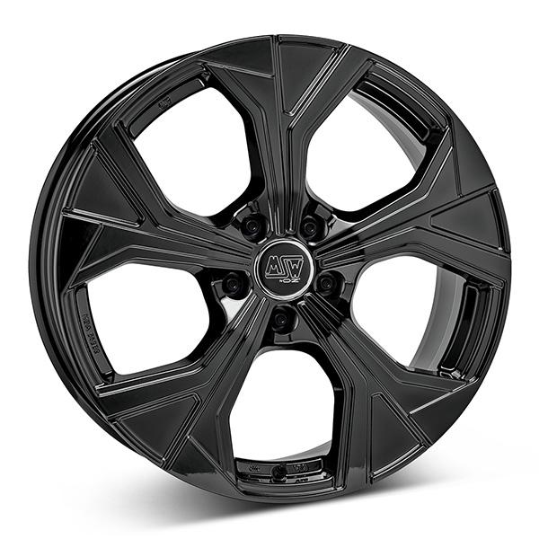 MSW 43 G.BLK | 8X20 5-112 E45 C57,06 R14 8x20 5/112 ET45 CB57.1