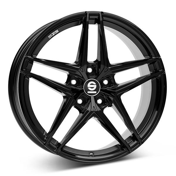 SPARCO RECORD G.BLK 7.5x17 5/100 ET48 CB63.4