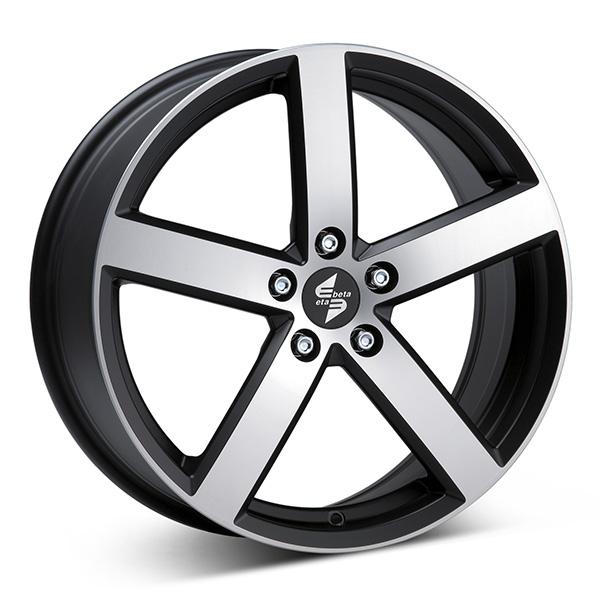 ETA BETA EROS M.BLK/POL | 7,5X17 5-112 E45 C66,55 R12,8 7.5x17 5/112 ET45 CB66.6