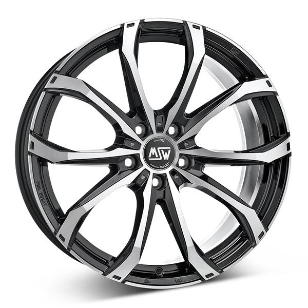MSW 48 BLK/POL 9.5x21 5/130 ET46 CB71.5