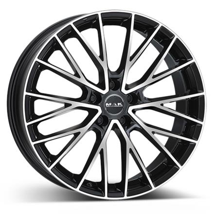 MAK SPECIALE BLK/POL 9.5x20 5/120 ET44 CB72.6