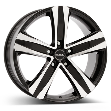 MAK Stone 5 Black Mirror 6,5x16 5/112 ET50 CB66,6