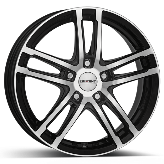 DEZENT TZ dark 7,5x17 5/112 ET38 CB66,6 Pallo R13