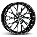 MAK MONACO BLK/POL 8.5x21 5/130 ET51 CB71.6