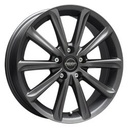 MEGA WHEELS VIRGO DARK MAT ANTHRACITE GREY 6.5x16 4/100 ET49 CB54.1