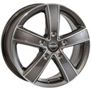 MEGA WHEELS HERCULES 5 ANTHRACITE GREY FRONT POLISHED 6.5x16 5/130 ET61 CB89.1