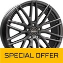 MEGA WHEELS CETUS ANTHRACITE GREY 7.5x17 5/108 ET40 CB65.1