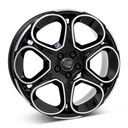 MSW 83 G.BLK/POL | 7X17 5-114,3 E32 C73,10 60 7x17 5/114.3 ET32 CB73.1