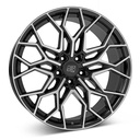 MSW 51 G.BLK/POL | 8,5X21 5-114,3 E35 C73,10 60 8.5x21 5/114.3 ET35 CB73.1