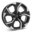 MSW 43 G.BLK/POL | 8X20 5-112 E39 C66,60 60 8x20 5/112 ET39 CB66.6
