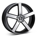 ETA BETA EROS M.BLK/POL | 8X18 5-108 E55 C63,40 60 8x18 5/108 ET55 CB63.4