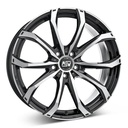 MSW 48 BLK/POL | 9,5X21 5-130 E46 C71,5 R14 9.5x21 5/130 ET46 CB71.5