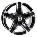 BALLISTIC DAKOTA BLK/POL | 9X22 6-114,3 E43 C66,1 60 9x22 6/114.3 ET43 CB66.1