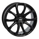 MSW 48 M.BLK | 9,5X21 5-114,3 E48 C66,5 60 9.5x21 5/114.3 ET48 CB66.5