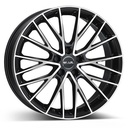 MAK SPECIALE BLK/POL 9.5x20 5/120 ET44 CB72.6