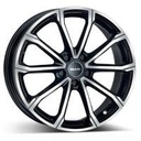 MAK DAVINCI BLK/POL 7x18 5/114.3 ET35 CB66.1
